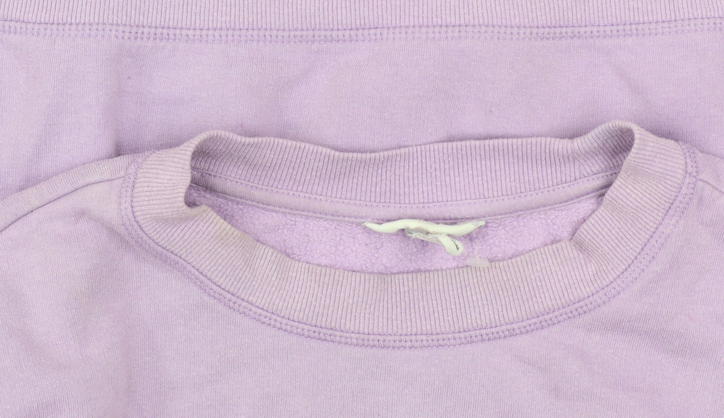 H&M Women’s Lilac Arizona Graphic Sweatshirt Size 14 Cotton Blend