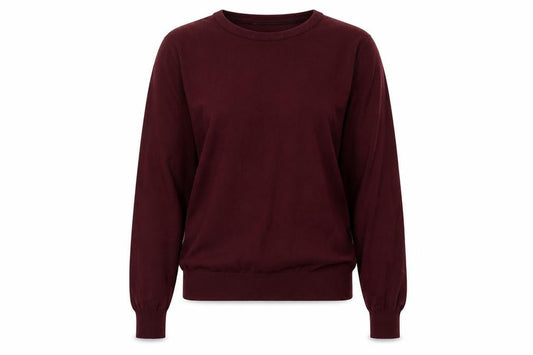 Warehouse Womens Red Size 10 Crew Neck Knit Pullover Jumper