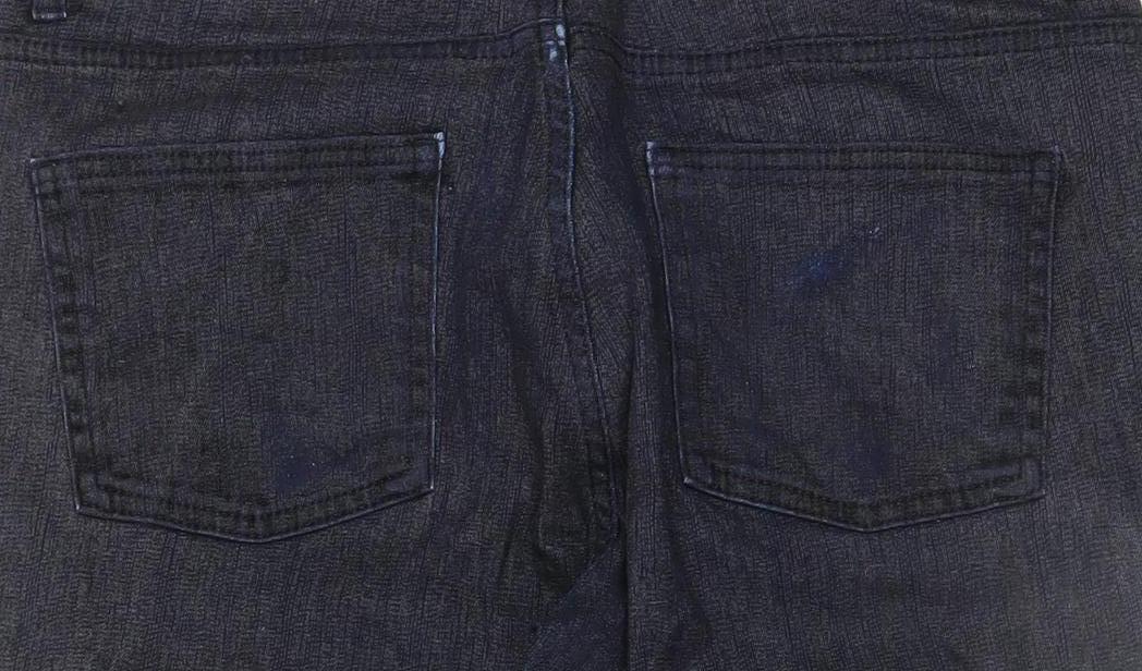 boohooMAN Men's Blue Skinny Fit Denim Jeans Size 34 Slim Fit