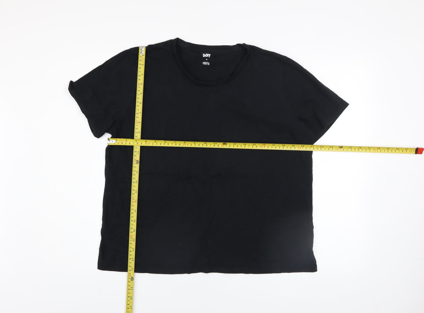 DKNY Men’s Black XL Crew Neck Cotton T-Shirt