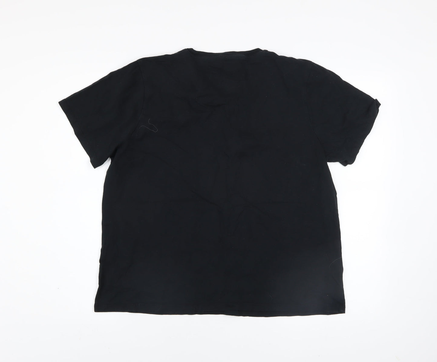 DKNY Men’s Black XL Crew Neck Cotton T-Shirt