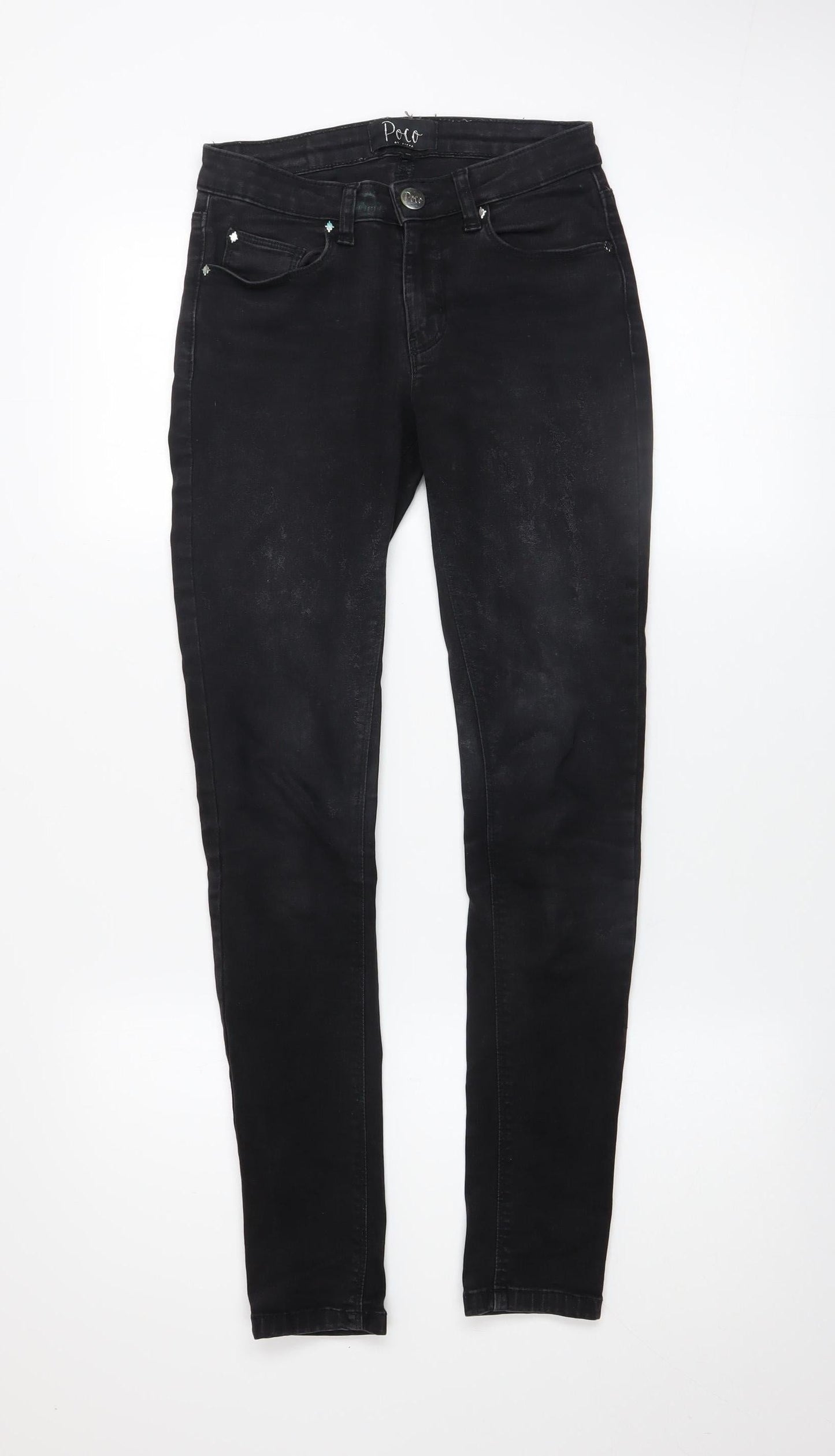 Poco by Pippa Women's Black Skinny Jeans Size 6 Regular