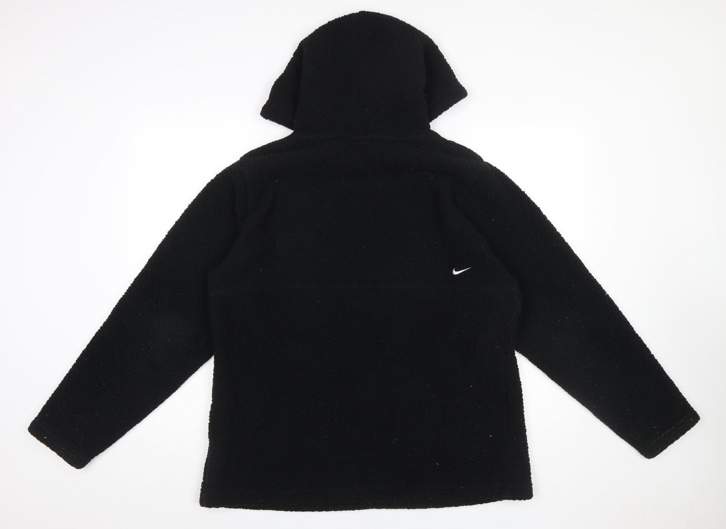 Nike Women’s Black Therma-Fit Fleece Pullover Hoodie Size L