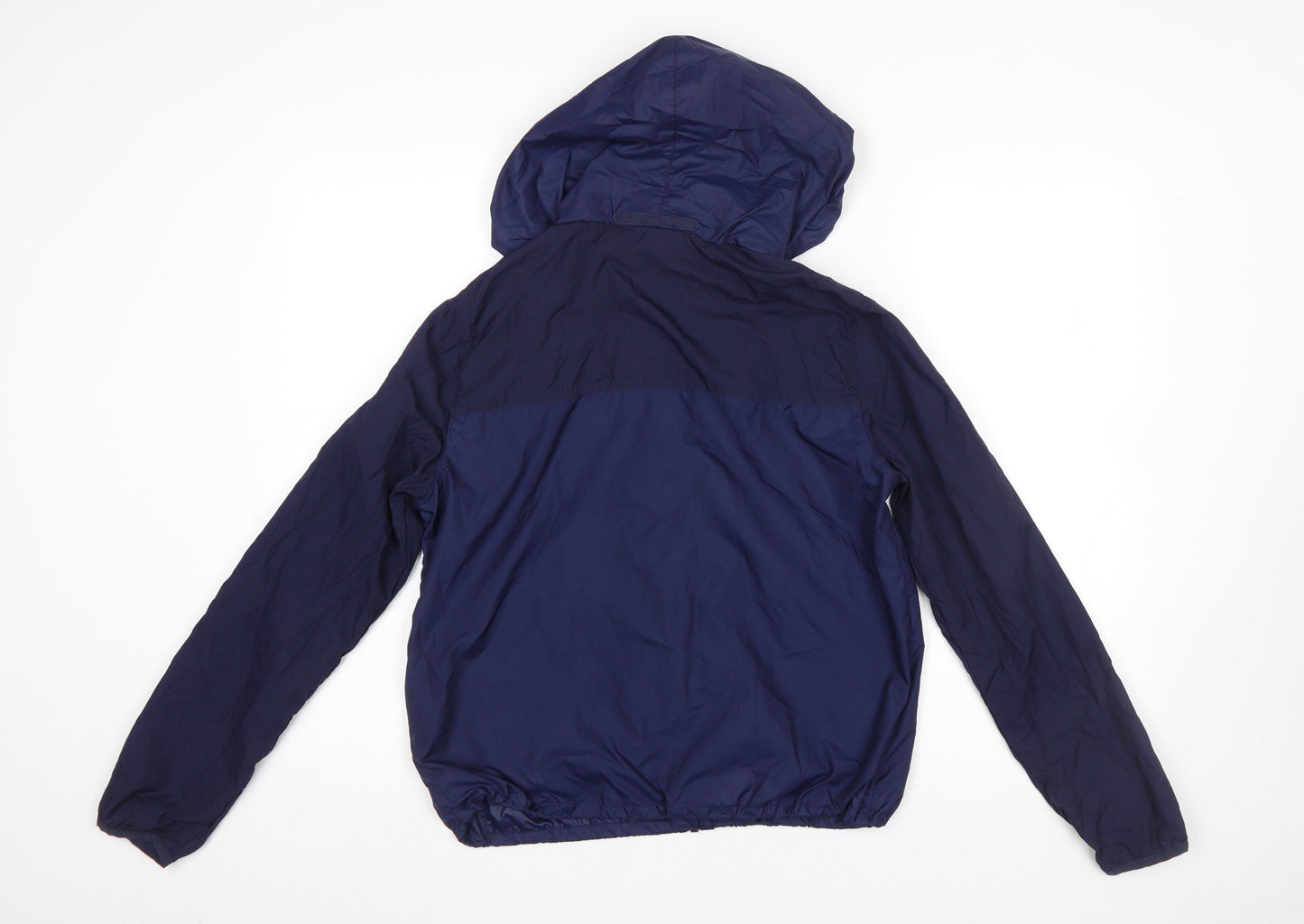 Puma Men's Blue M Windbreaker Hooded Lightweight Jacket