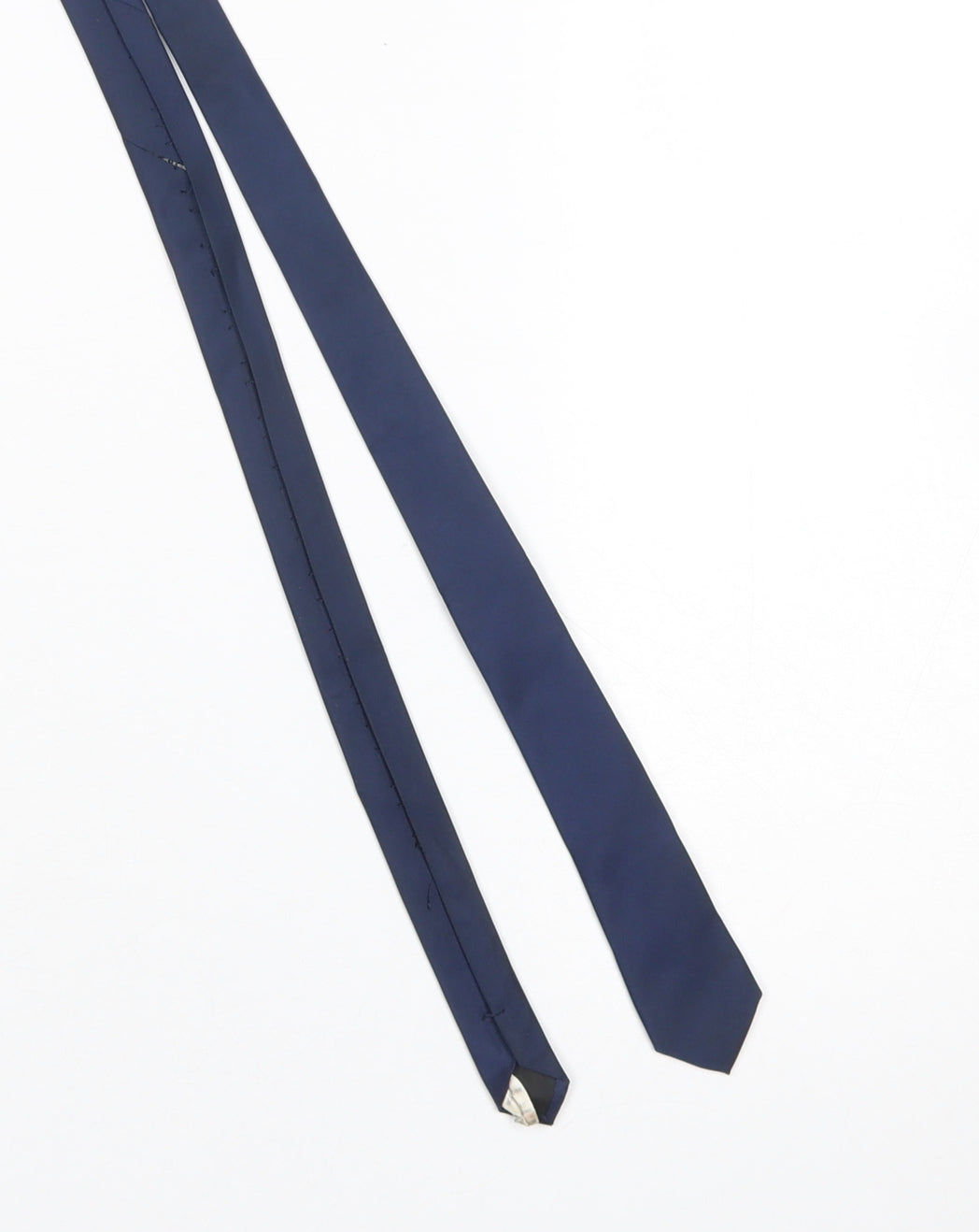 Burton Men’s Blue Slim Tie Polyester Woven One Size