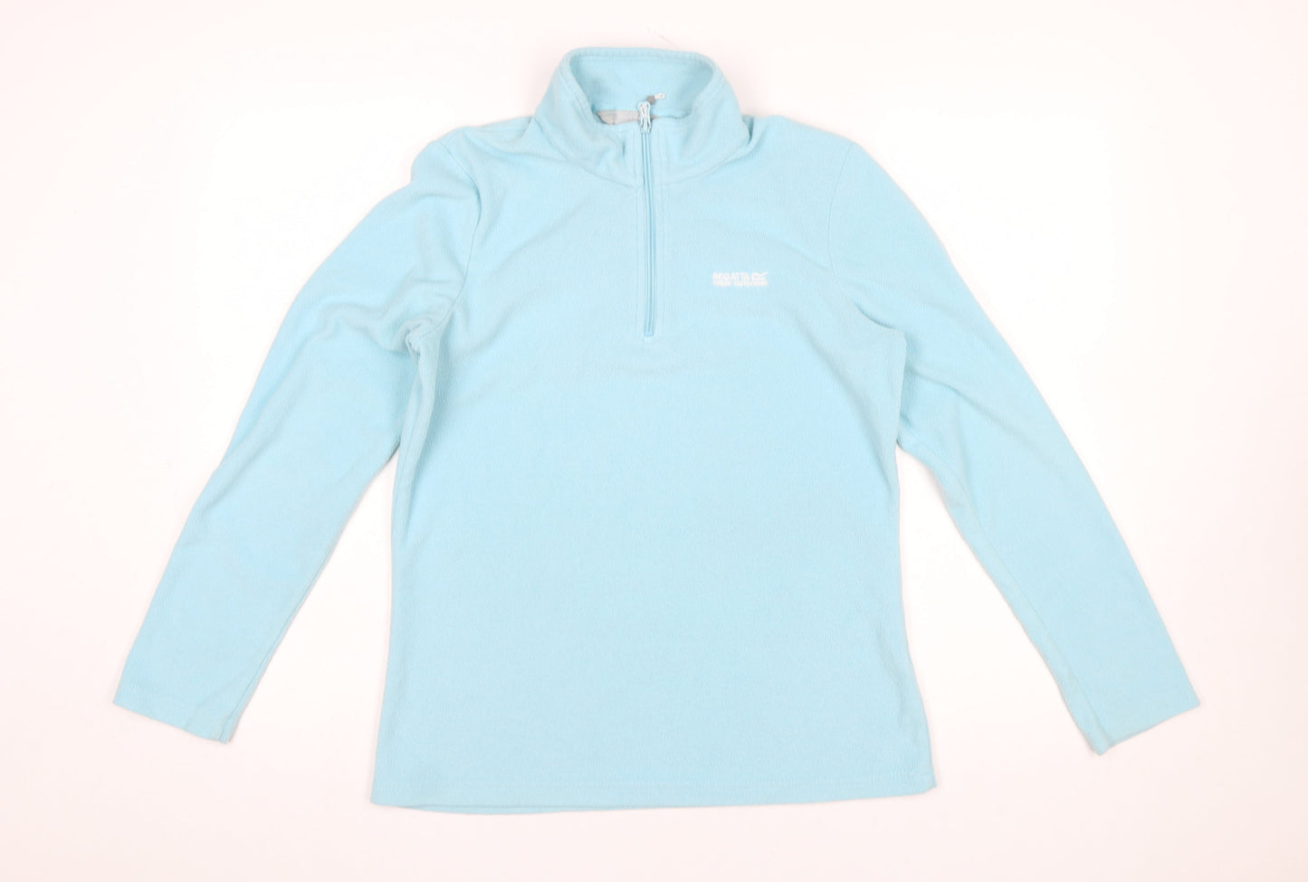Regatta Women’s Blue Fleece 1/2 Zip Pullover Sweatshirt UK 10