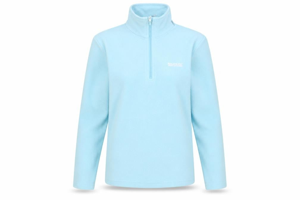 Regatta Women’s Blue Fleece 1/2 Zip Pullover Sweatshirt UK 10