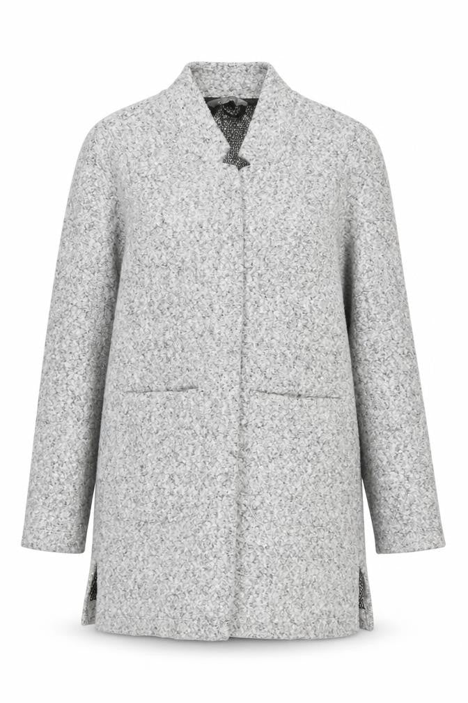 Principles Women's Grey Size 14 Long Sleeve Knit Open Cardigan
