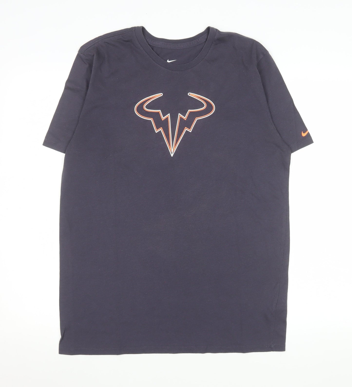 Nike Unisex Blue Dri-Fit Athletic T-Shirt Medium