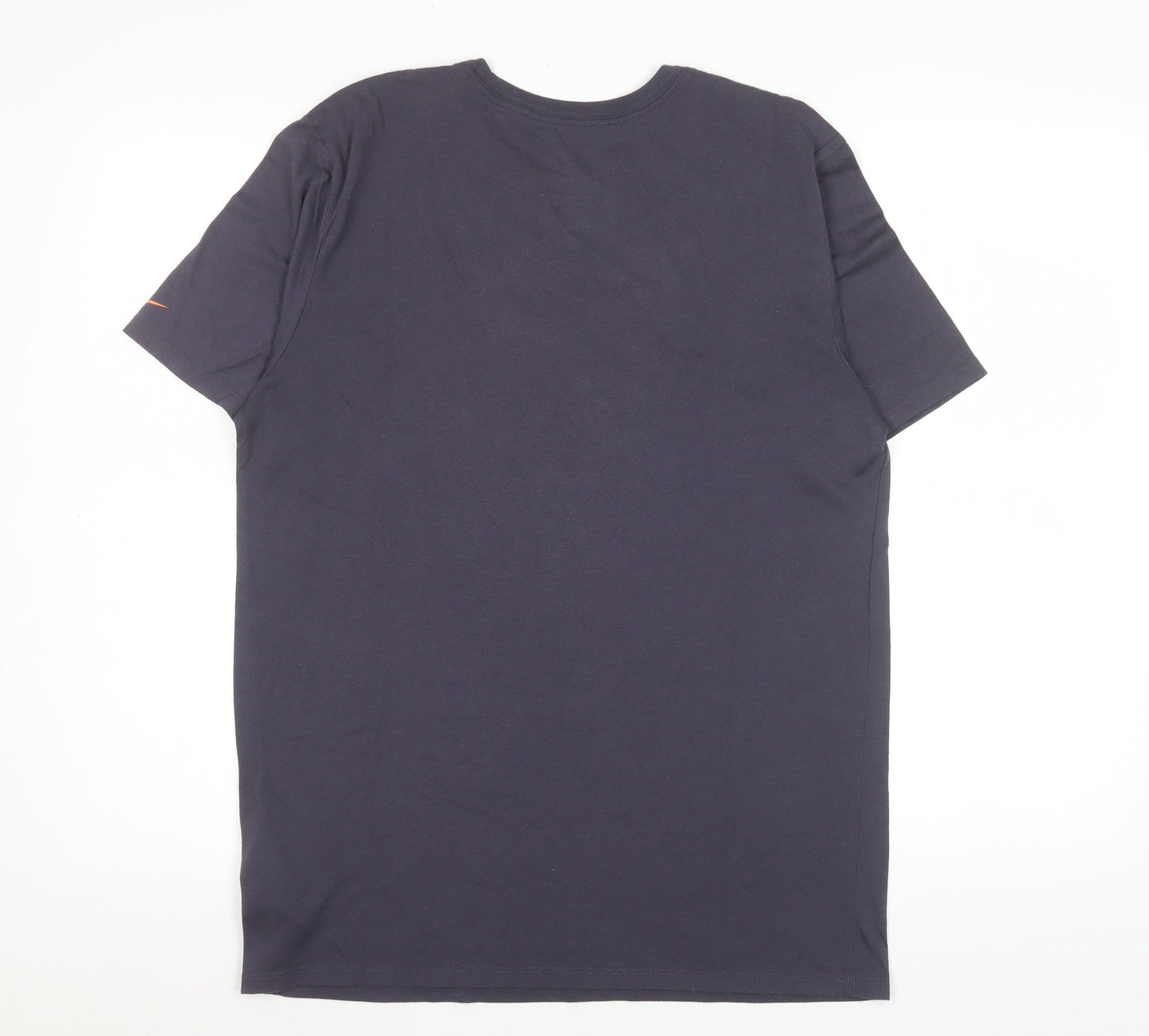 Nike Unisex Blue Dri-Fit Athletic T-Shirt Medium