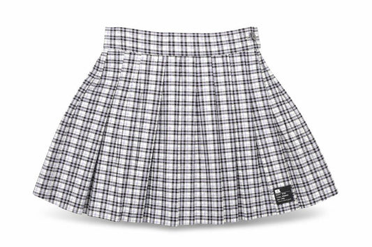 Bershka Women's Multicoloured Pleated High Rise Short Skirt XS