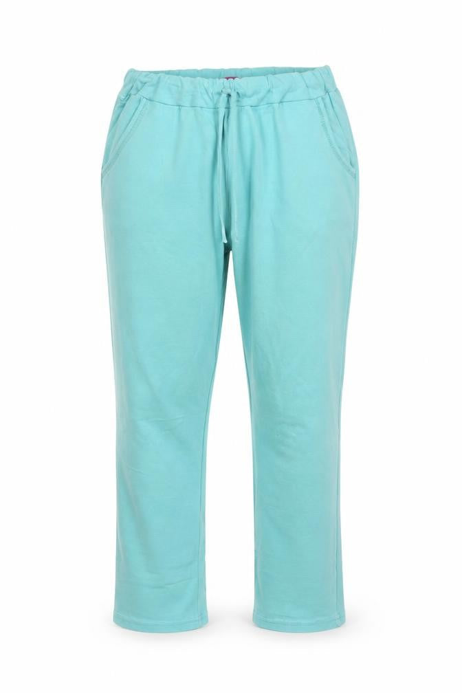 Pala D’oro Sport Women’s Green Cotton Stretch Jogger Trousers Size L
