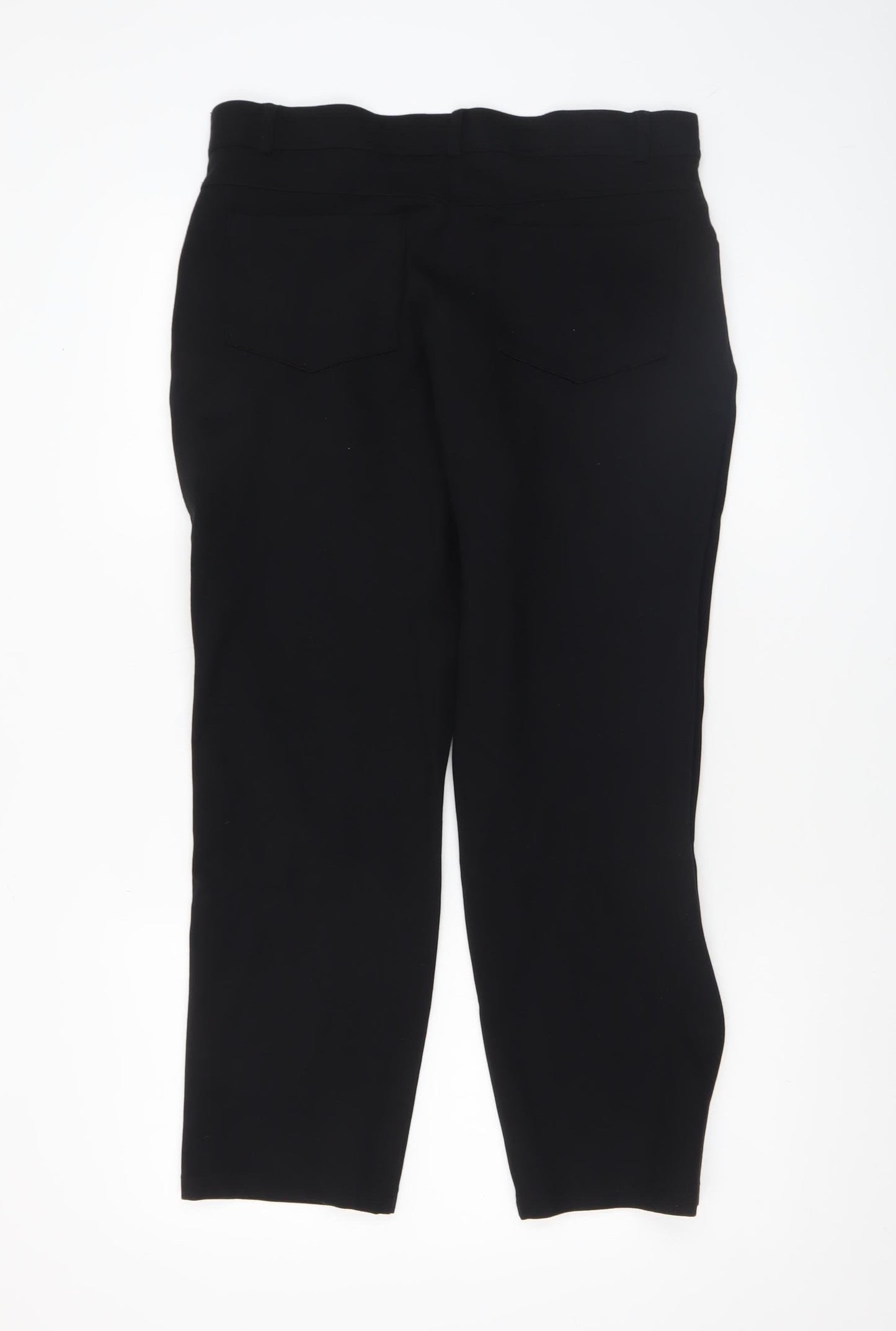 Dunnes Women Black Size 12 Skinny Stretch Trousers