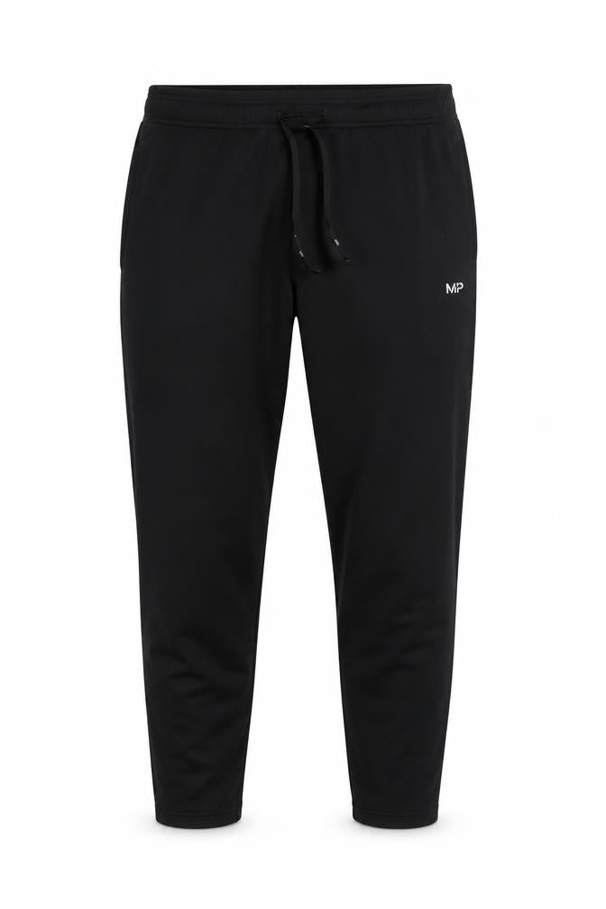 MP Mens Black Jogger Trousers Size L Polyester Blend