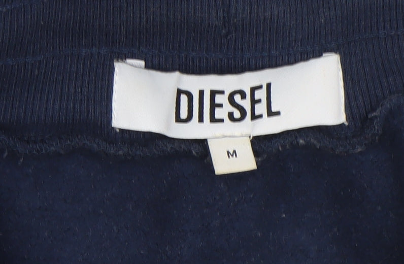 Diesel Men's Blue Jogger Sweatpants Size M Tapered Fit