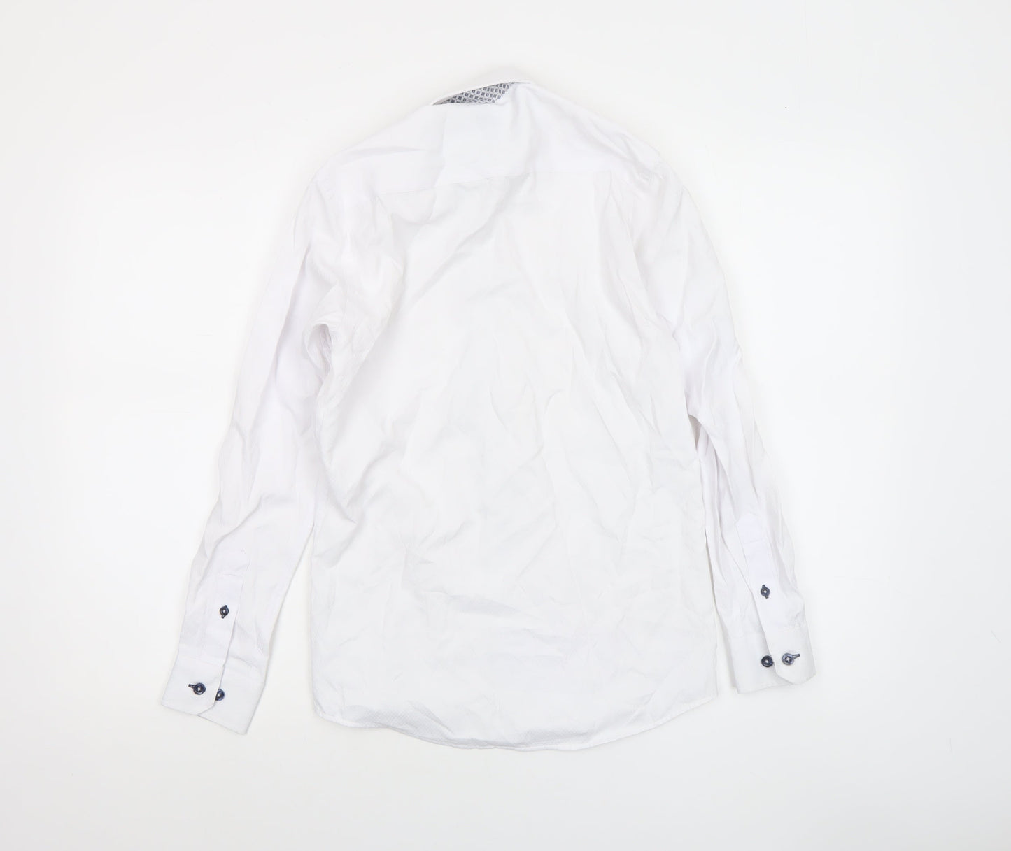 1880 Club Boys White Long Sleeve Button-Up Dress Shirt Size 158