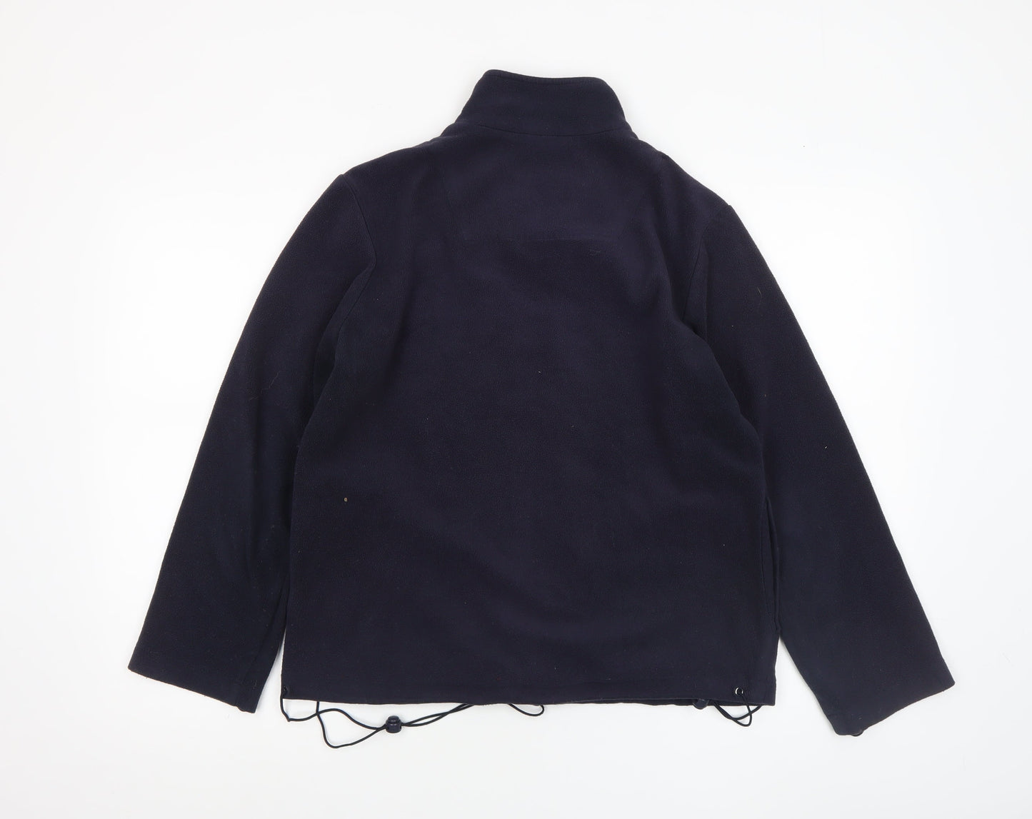 Maine New England Women's Blue Fleece Full Zip Jacket Size 12