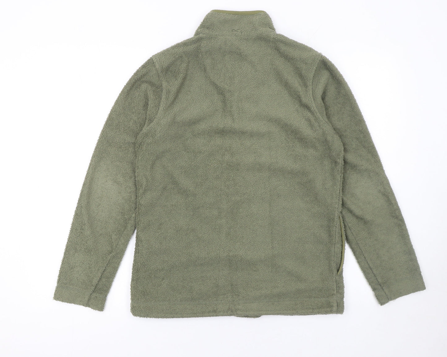 Regatta Womens Green Fleece Pullover Sweatshirt UK 10 Outdoor Casual