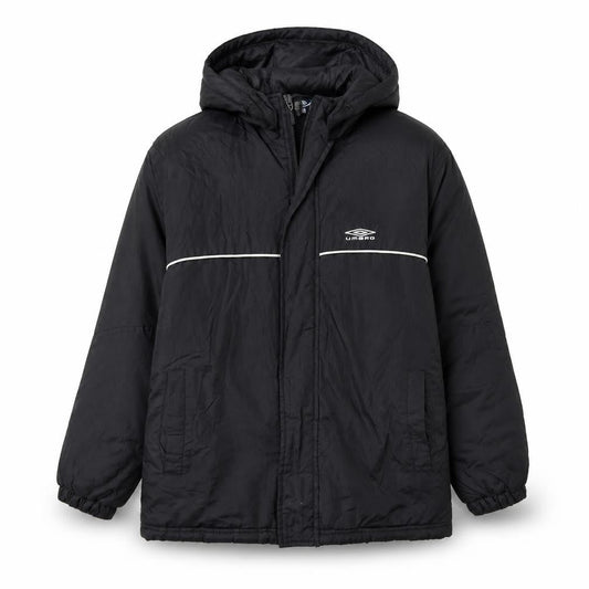 Umbro Boys Black 8 Years Hooded Puffer Jacket Winter Coat