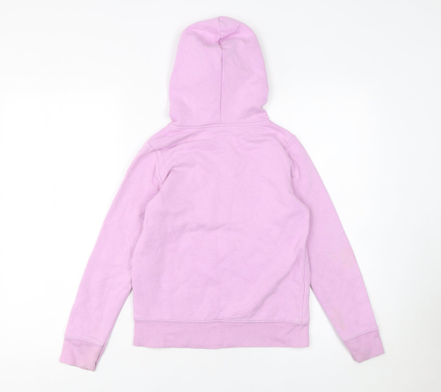 GAP Girls Pink Pullover Hoodie Size 10 Years Logo Fleece Sweatshirt
