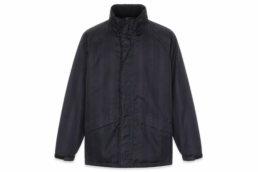 Cotton Traders Men's Plum Purple Parka Jacket M Full Zip Lined