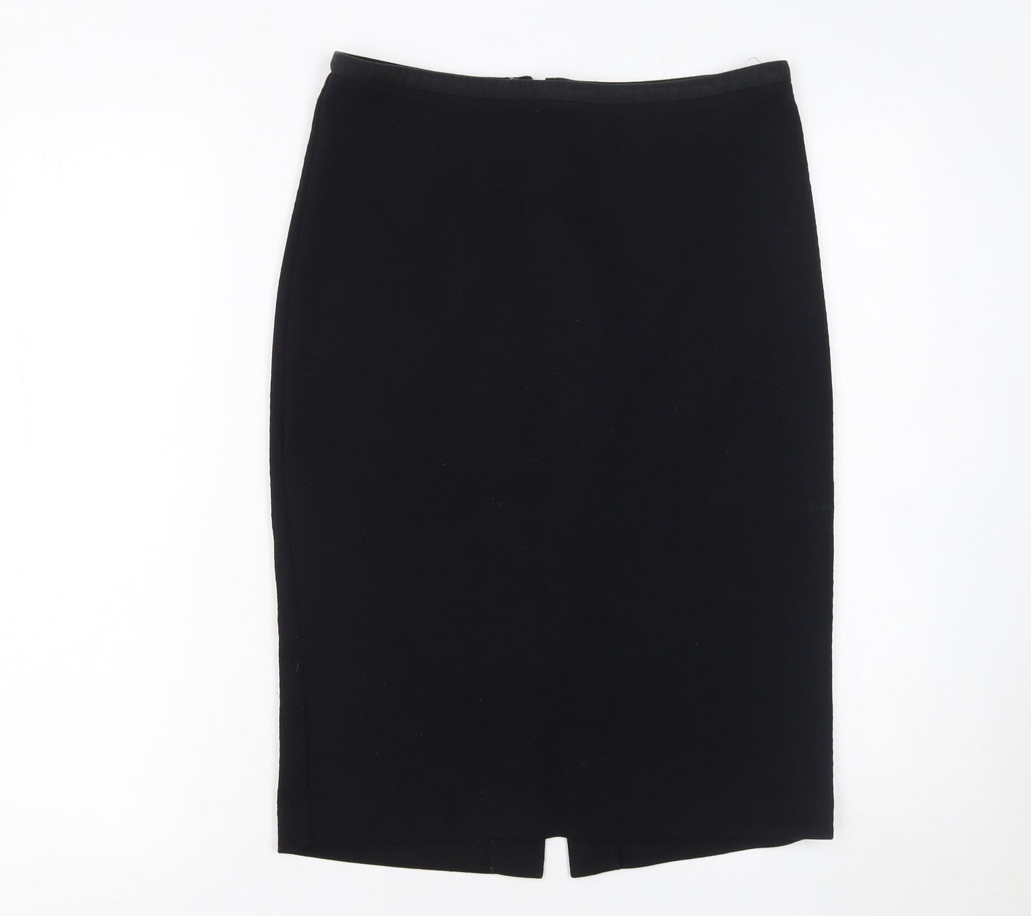 Next Women Black Size 8 Pencil Knee Length Skirt Office Wear