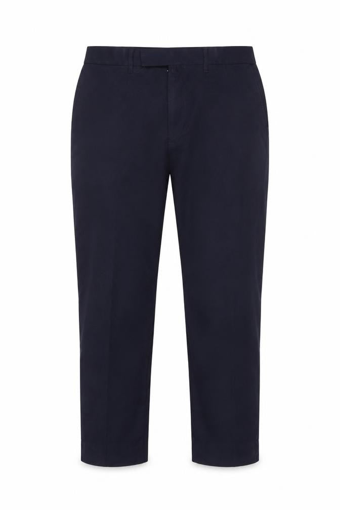 Vard Men’s Blue 36 Regular Fit Wool Blend Dress Trousers