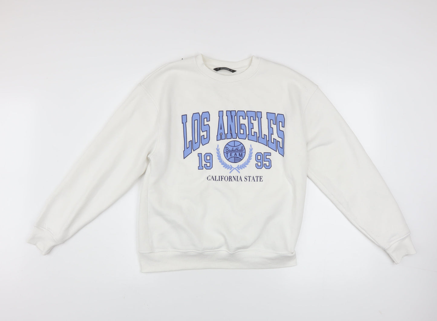 Dunnes Stores Women’s Ivory Los Angeles 1995 Pullover Sweatshirt Small