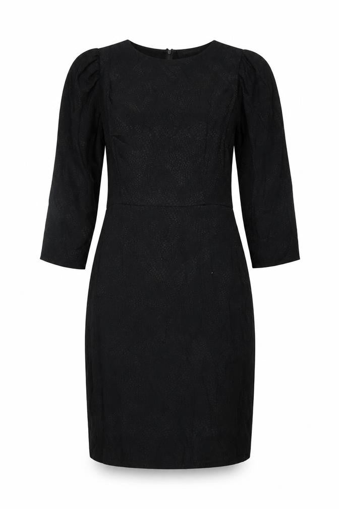 The Kooples Women's Black Viscose Sheath Dress UK 10