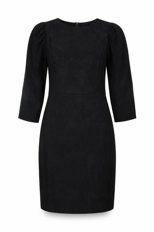 The Kooples Women's Black Viscose Sheath Dress UK 10