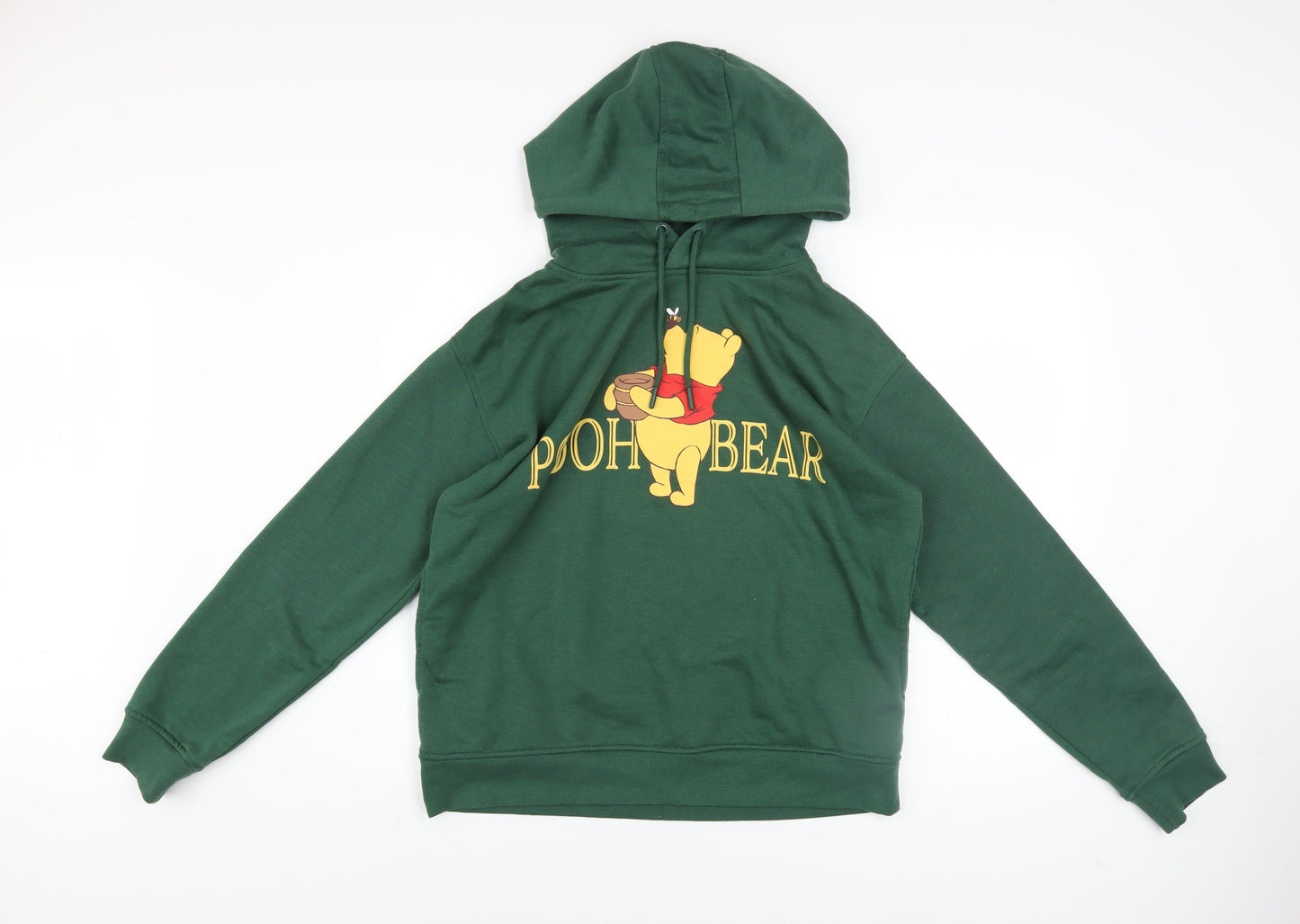 Disney Women’s Green Winnie the Pooh Pullover Hoodie Size 10/12
