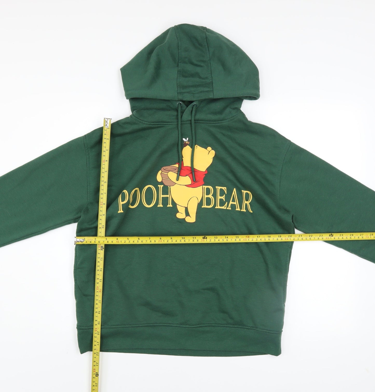 Disney Women’s Green Winnie the Pooh Pullover Hoodie Size 10/12