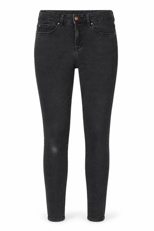 Mango Women’s Black Skinny Stretch Denim Jeans Size 8