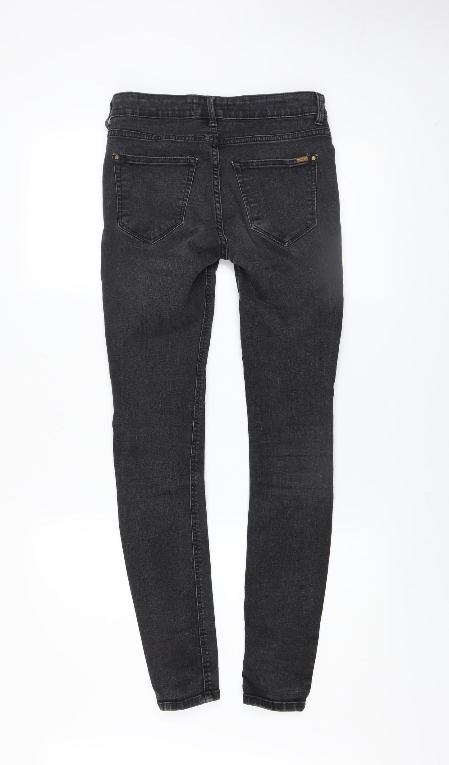Mango Women’s Black Skinny Stretch Denim Jeans Size 8
