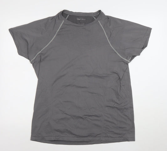 ASOS 4505 Men's Grey Short Sleeve Athletic T-Shirt Size L