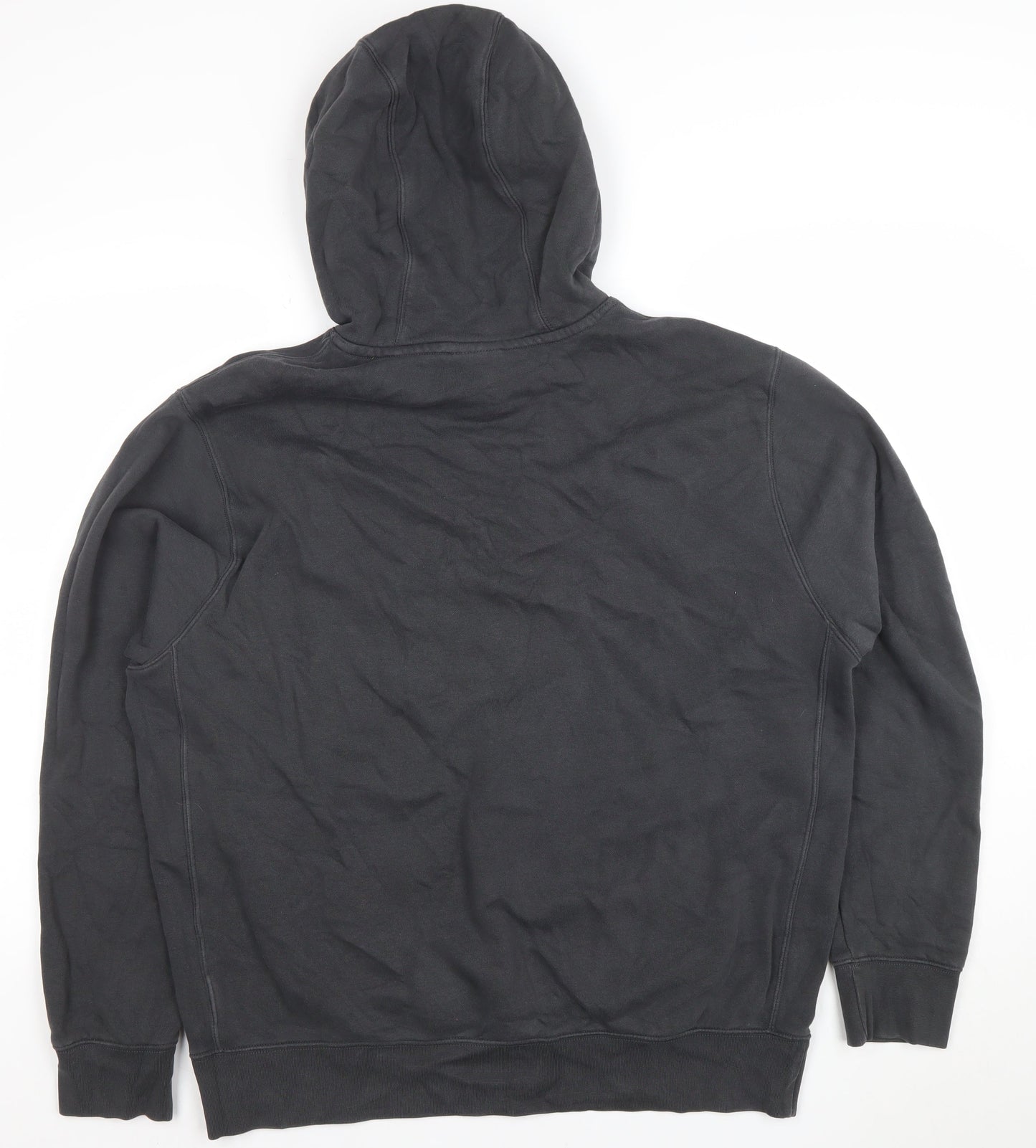 Nike Womens Black Large Pullover Hoodie with Logo