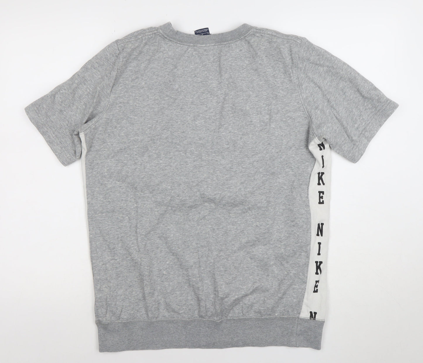 Nike Womens Grey Short Sleeve Crew Neck T-Shirt M
