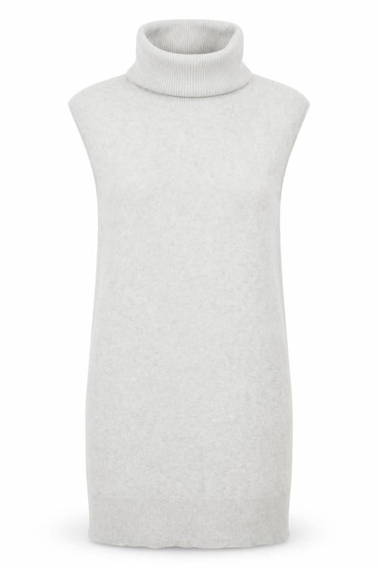 Phase Eight Women's Grey Wool Blend Roll Neck Jumper Dress Size S