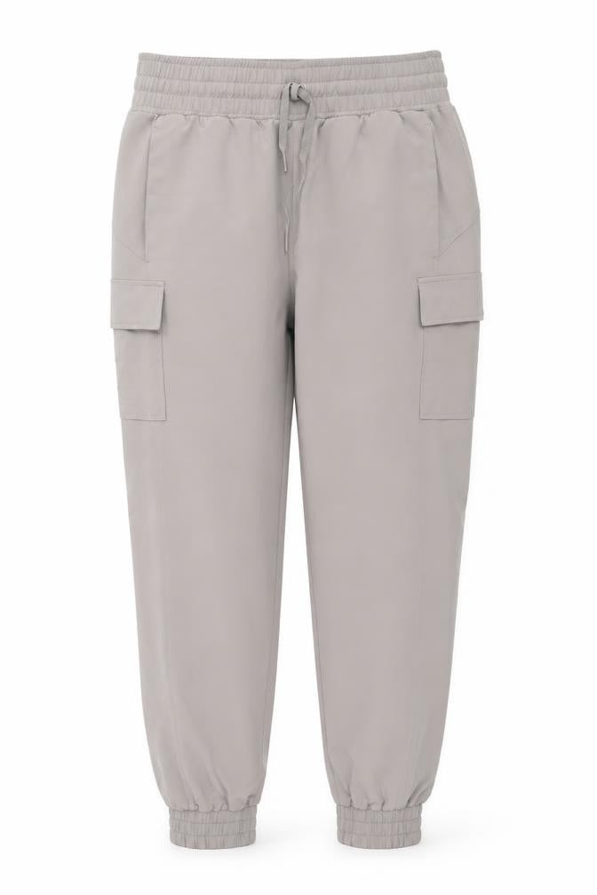 Avalanche Women Beige Cargo Trousers L Lightweight Polyester