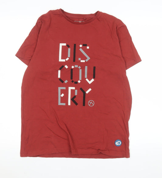 Craghoppers Discovery Adventures Red Graphic Men's M T-Shirt