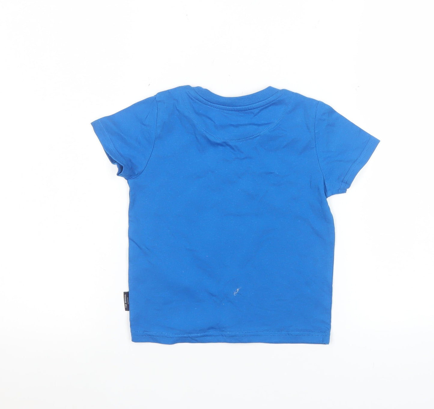 Ben Sherman Unisex Baby Blue Graphic Print Cotton T-Shirt 18-24 Months