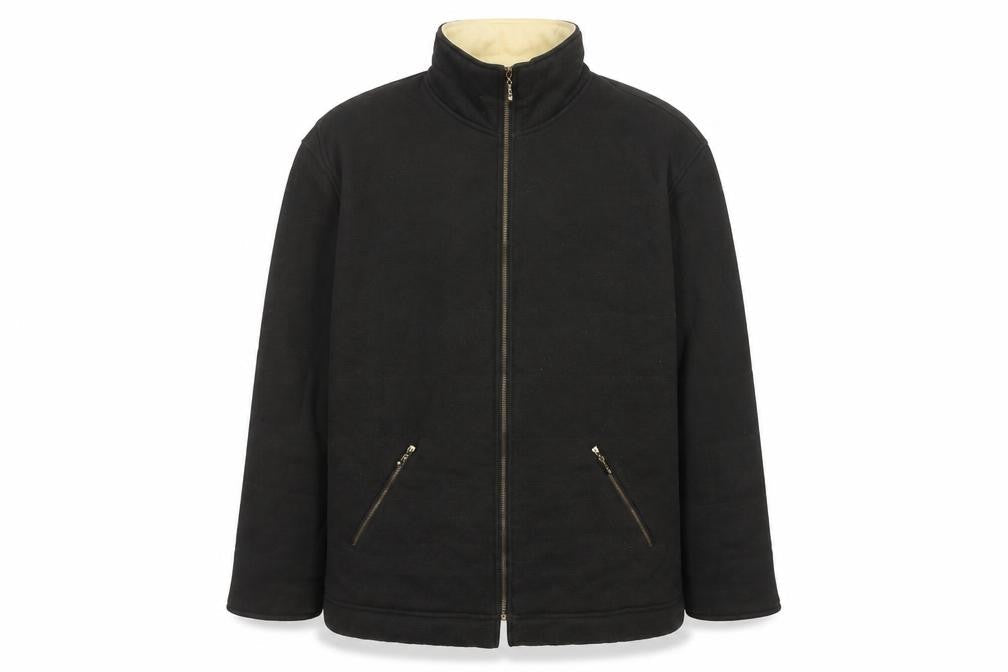 Mamut Sport Men's Black Size 42 Cotton Blend Full Zip Jacket