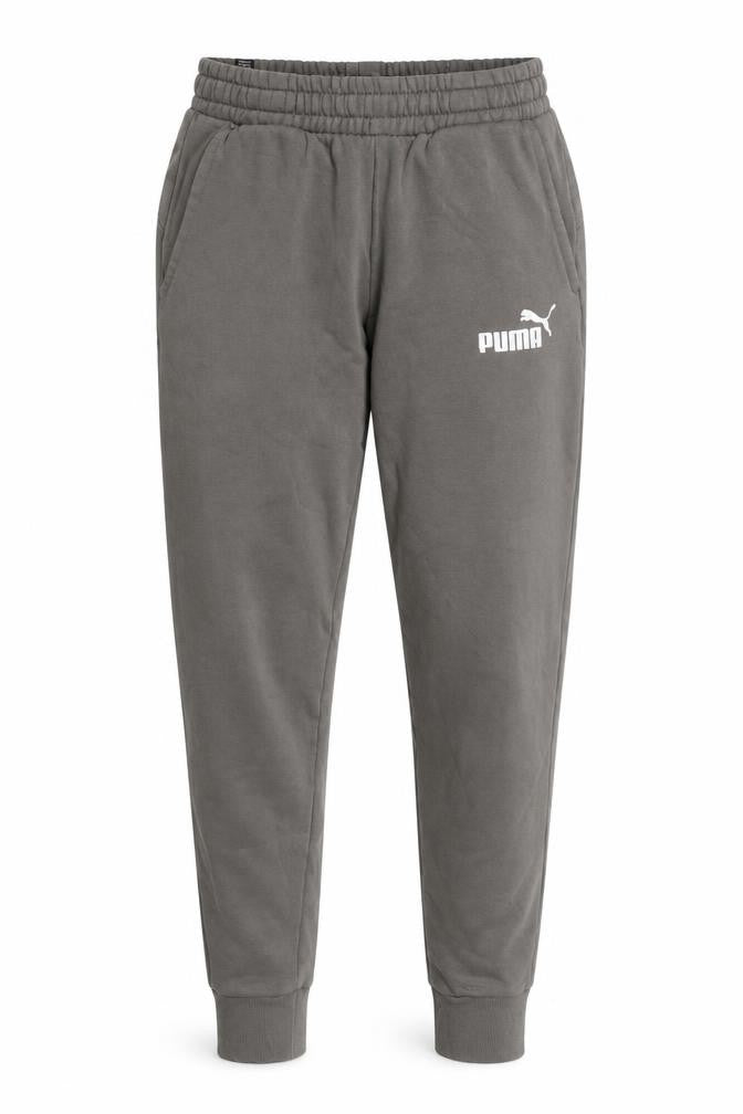 Puma Womens Grey XS Jogger Trousers with Logo Sports Casual