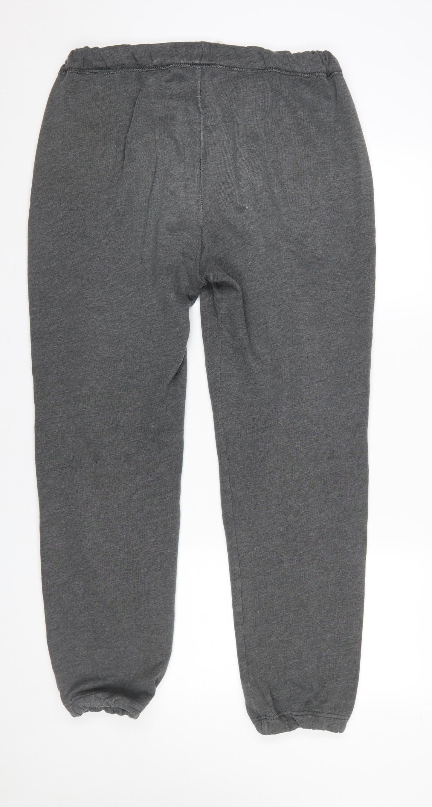 Hollister Men’s Grey Regular Fit Sweatpants M Tapered Leg Casual