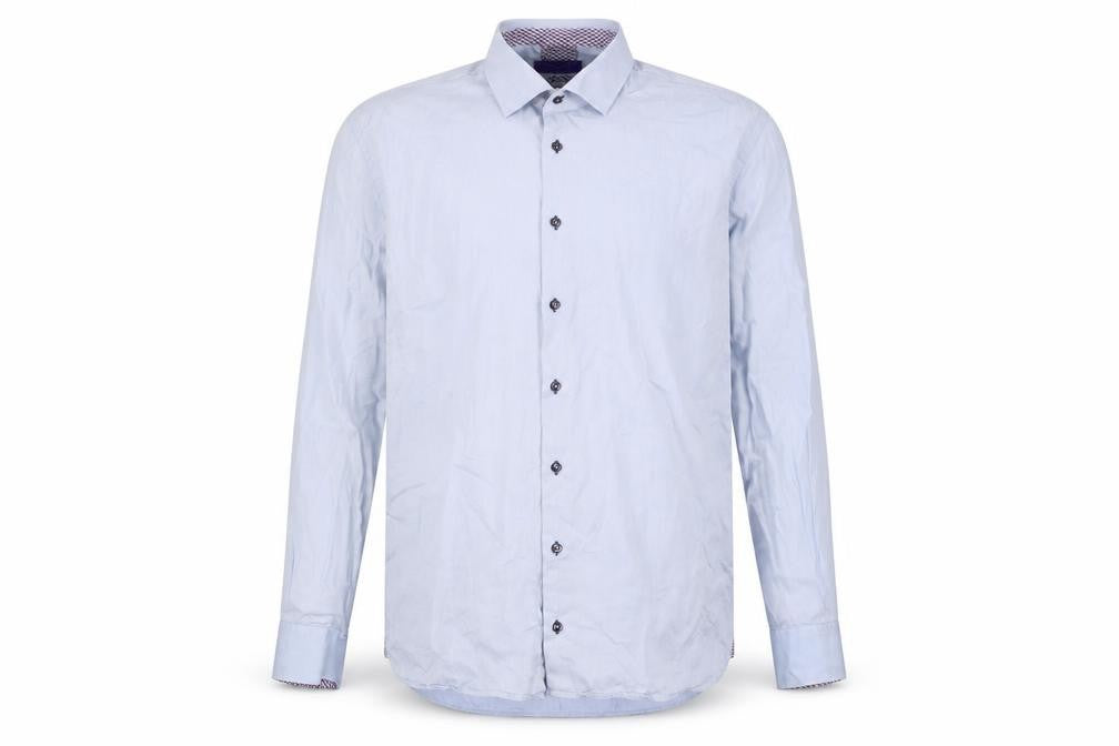 Marco Capelli Men's Blue XL Cotton Formal Dress Shirt