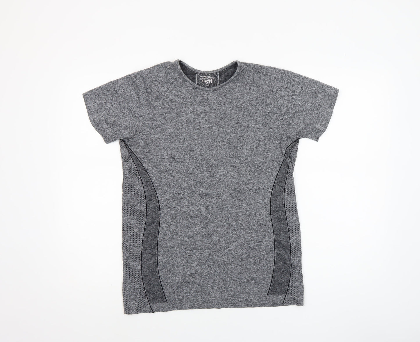 Dunnes Stores Women Grey L Performance Sport T-Shirt