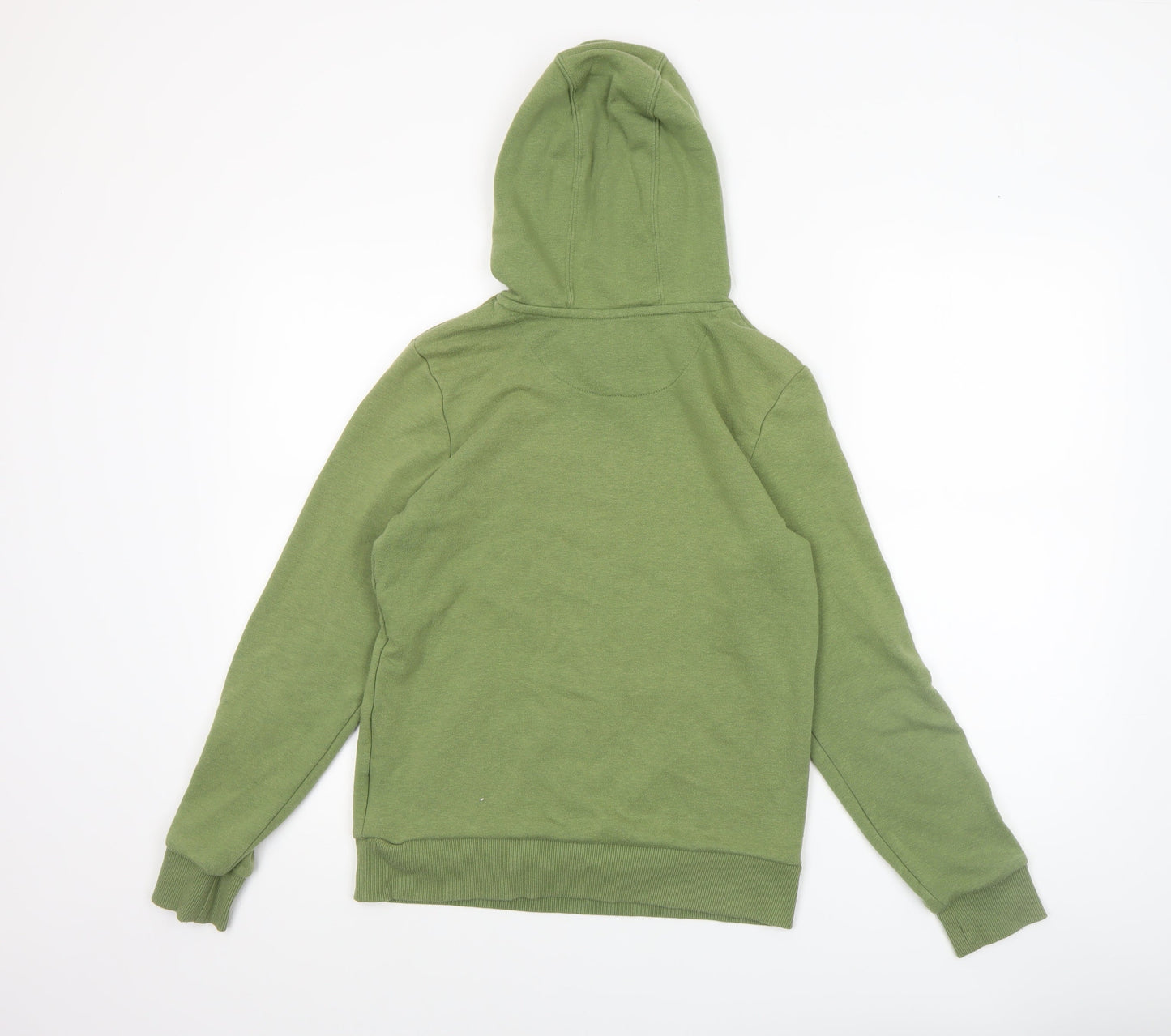 Levi's Boys Green Pullover Hoodie 14A (164cm) Cotton Blend Logo Design