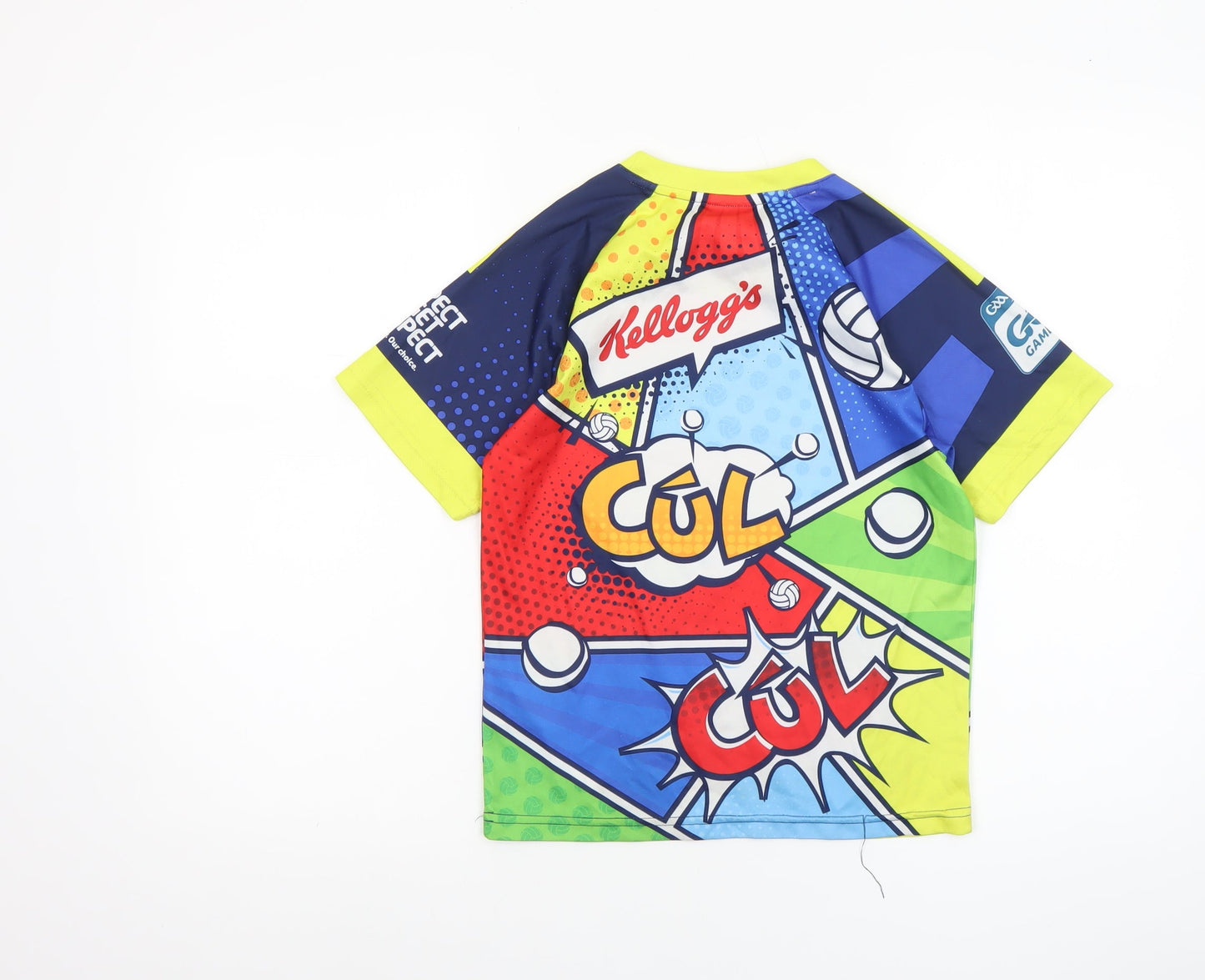 Masita Boys Multicoloured Graphic GAA Kellogg’s Cúl Camps T-Shirt 2 Years