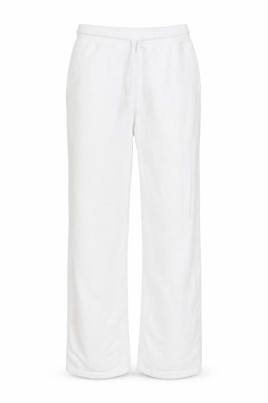 Katla Womens White Relaxed Fit Cupro Modal Sweatpants Size S