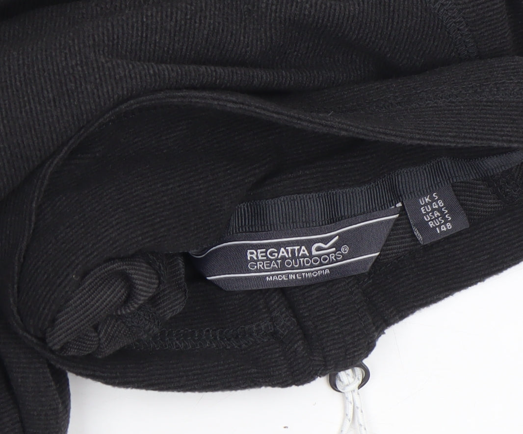 Regatta Men’s Black Fleece 1/2 Zip Pullover Sweatshirt Size S